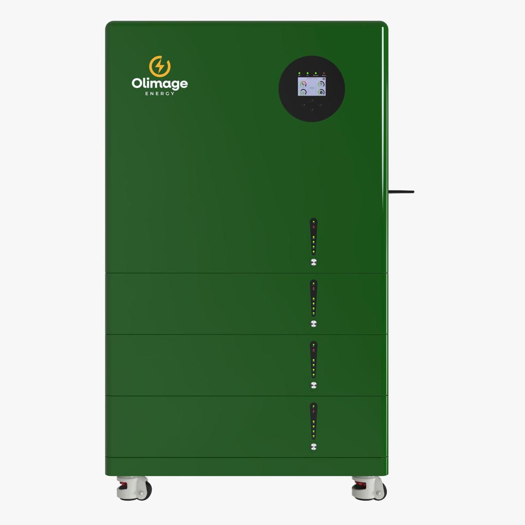 Olimage Energy residential all-in-one hybrid inverter and lithium battery system